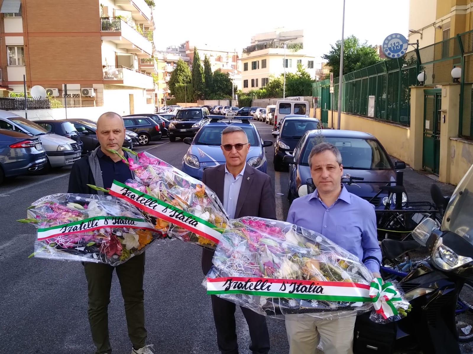 20191006OmaggioPolizziottiMorti