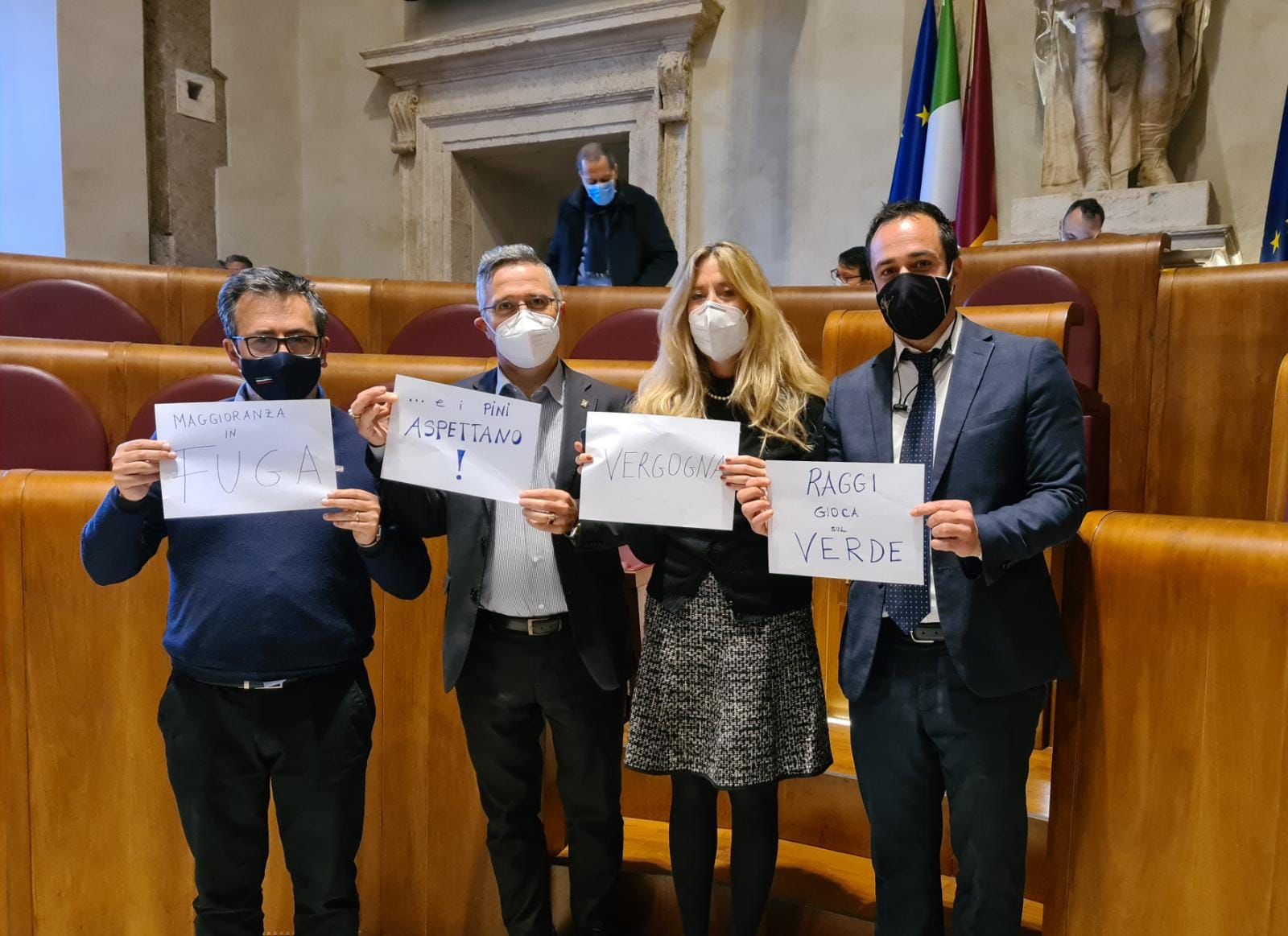 20210311ProtestaInCampidoglio